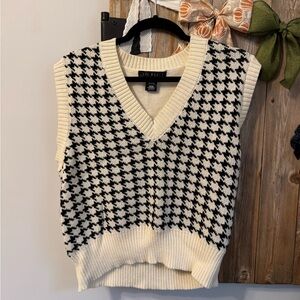 Say What? Off-White Knit Top